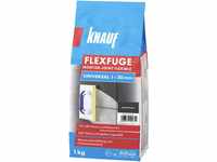 Knauf Fugenmörtel Flexfuge Universal 1-20 mm samtschwarz 1 kg Fugenmörtel