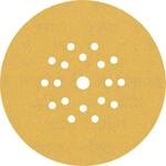 Bosch Accessories 25x Schleifpapier Expert C470 mit 19 L&ouml;chern (f&uuml;r Hartholz, Farbe