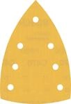 Bosch Accessories 10x Schleifpapier Expert C470 mit 7 L&ouml;chern (f&uuml;r Hartholz, Farbe