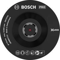 Bosch 1x PRO Backing Pad f&uuml;r kleine Winkelschleifer, X-Lock, Klettverschluss (&Oslash; 115