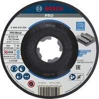 Bosch Professional 1x Standard for Metal X-LOCK Schleifscheibe (f&uuml;r Metall, &Oslash; 115 x