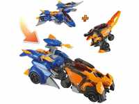 VTech - Switch&Go Dinos 2-in-1 Spinosaurier-Pterodactil Dinocar (3480-549322)