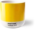 Pantone doppelwandiger Porzellan-Thermobecher Cortado, ohne Henkel, 190ml, 012,