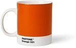 Pantone Kaffeetasse, Porzellan, Orange 021, 8.4 x 8.4 x 12.1 cm