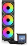 Lian Li Galahad LCD AIO CPU-K&uuml;hler, Hochleistungs-ARGB-L&uuml;fter, LCD-Bildschirm,