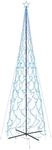 vidaXL LED-Weihnachtsbaum Kegelform Blau 3000 LEDs 230x800 cm