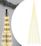 vidaXL LED Weihnachtsbaum, Beleuchtet Christbaum mit 3000 LEDs, Tannenbaum