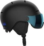 Salomon Orka Visor Kinder Helm Ski Snowboarden, Integrierter Komfort, einfach