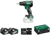 HIKOKI Akku Bohrschrauber DS18DEWRZ, Bohrfutterweite: 1,5-13 mm (18V, 5,0 Ah...