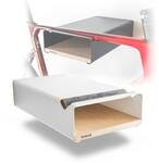 PARAX Fahrrad Wandhalterung mit Ablageboard - modernes Design f&uuml;r Wohnung -...