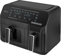 ECG AF 8300 Dual Fry, 8,3 l, 2 700W, Schwarz