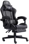 TRISENS Gaming im Racing-Design mit flexiblen gepolsterten Armlehnen...