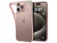 Spigen Liquid Crystal Glitter Hülle Kompatibel mit iPhone 15 Pro Max -Rose...