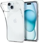 Spigen Liquid Crystal H&uuml;lle Kompatibel mit iPhone 15 -Crystal Clear