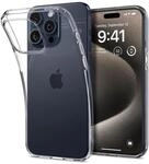 Spigen Liquid Crystal H&uuml;lle Kompatibel mit iPhone 15 Pro Max -Crystal Clear