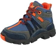 Lico Unisex Kinder Moritz Tex Schneestiefel, Marine Grau Orange, 30 EU