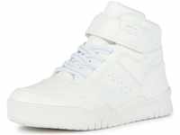 Geox J Perth Boy F Sneaker, White, 28 EU