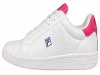 FILA Crosscourt 2 NT Teens Sneaker, White-Carmine, 36 EU
