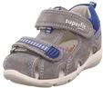 Superfit Jungen Freddy Sandale, Hellgrau Blau 2510, 21 EU