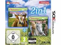 2in1: Mein Fohlen 3D + Mein Reiterhof 3D - Rivalen im Sattel - [Nintendo 3DS]