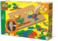 SES Hamertje Tik Fantasie (00926), Kreatives Bastelset, f&uuml;r Kinder ab 3 Jahren