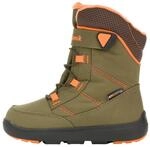 Kamik Unisex Kinder Stance2 Winterstiefel, Olive Orange Olo, 35 EU