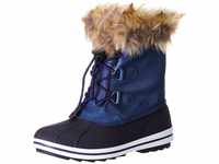 CMP Unisex Kinder Kids Anthilian Snow Boot Wp Walking Shoe, Black Blue, 32 EU