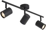 Qazqa Verstellbarer Deckenstrahler, Deckenspot - Jeana - Schwarz, max. 35W,...