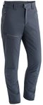 Maier Sports M Nil Wool Grau - Wasserabweisende isolierte Herren Winter-Wanderhose,