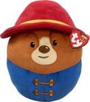 Ty Paddington Bear Squish-A-Boos 10 Zoll | Beanie Baby Weichpl&uuml;schspielzeug 