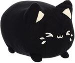 Aurora, 14272, Tasty Peach Black Sesame Meowchi, 18cm, Eco-Friendly Pl&uuml;schtier