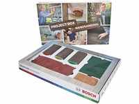 Bosch Accessories 15tlg. Projektbox Set (für Holz, Farbe und Metall, Zubehör...