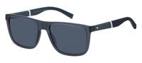 Tommy Hilfiger TH 2043/S MATTE BLUE/BLUE 56/18/145 Herrenbrillen Sonnenbrillen