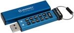 Kingston IronKey Keypad 200 256GB Verschl&uuml;sselter USB | Alphanumerische...