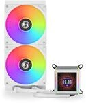 Lian Li Ga Ii Lcd Processore Kit Di Raffreddamento A Liquido 12 Cm Bianco (lian...