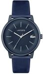 Lacoste.12.12 Move Analog Quarzuhr f&uuml;r Herren mit Silikonarmb&auml;nder