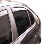 ClimAir Windabweiser Master Schwarz (Hinten) passgenau | kompatibel mit Toyota C-HR