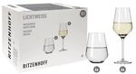 Ritzenhoff 6111012 Wei&szlig;wein- und Wasserglas Set &ndash; Serie Lichtweiss &ndash; 12...