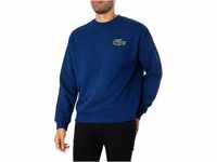 Lacoste Unisex Sh6405 Sweatshirt, Methylene, Large