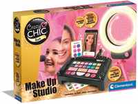 Clementoni Crazy Chic Make-up Artist - Schminkkasten, buntes Make-up Set mit