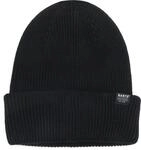 Barts Makalun Beanie Damenm&uuml;tze aus weicher Merinowolle, schwarz