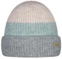 Barts Damen Beanie Suzam Winterm&uuml;tze mit Streifen 6101 Heather Grey 02