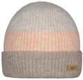 Barts Damen Beanie Suzam Winterm&uuml;tze mit Streifen 6101 Light Brown 24