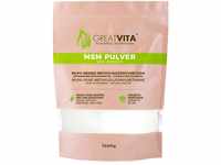 GreatVita MSM Pulver 1000g | 99,9% rein/Premium Qualität/Methylsulfonylmethan,