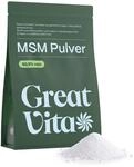 GreatVita MSM Pulver 1000g - 99,9% Methylsulfonylmethan, feiner & organischer