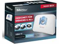 McFilter | 16 Staubsaugerbeutel geeignet für Siemens Typ G All VZ41FGALL /...