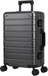 Travelhouse Oslo S Aluminium Handgep&auml;ck Koffer 55 x 36 x 20 cm Grau |...
