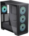 APNX C1 Midi-Tower ATX-Geh&auml;use, Tempered Glass - schwarz