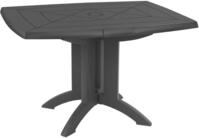 Grosfillex Vega 118 Tisch, Anthrazit, 80 x 77 x 72 cm