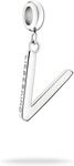 Liebeskind Berlin Charm LJ-1273-P-18 'V' Silber